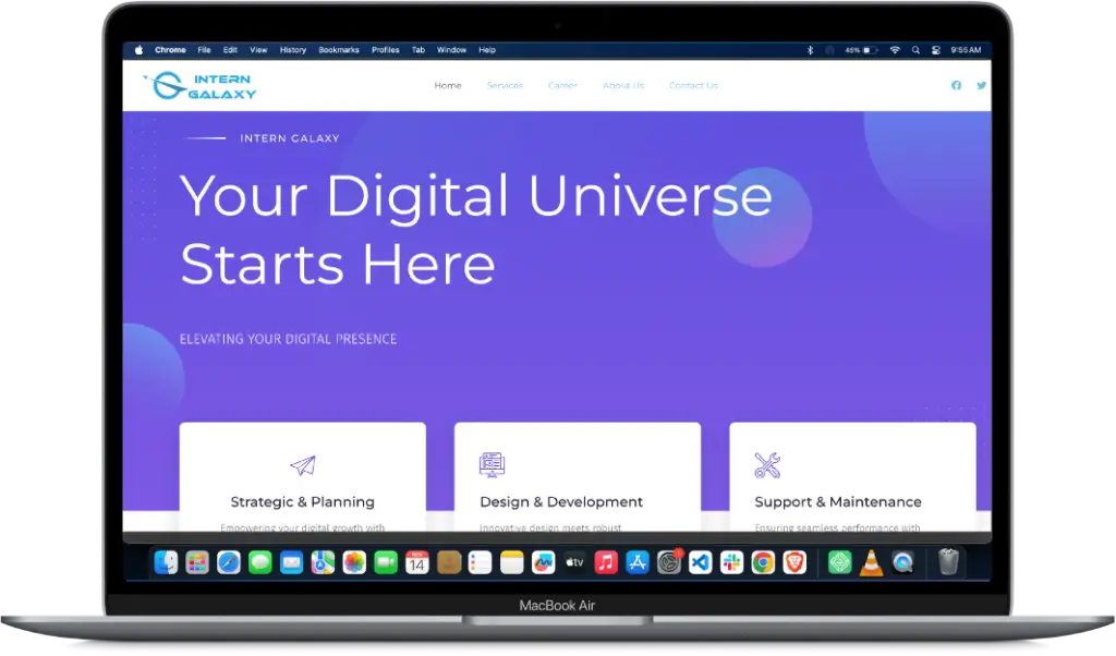 Intern Galaxy Site View
